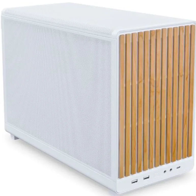 Caja/Torre Lian Li x Dan A3 Wood Edition Blanco