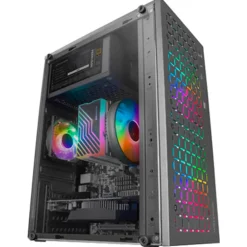 Caja/Torre Mars Gaming MC-CORE FRGB Negro