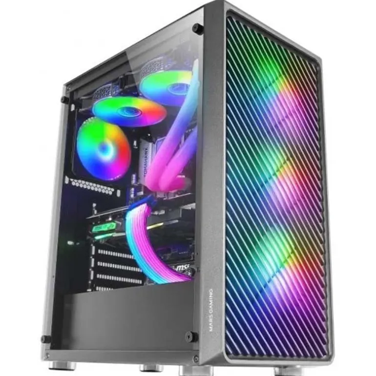 Caja/Torre Mars Gaming MC-F Mesh Negro