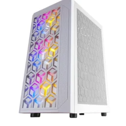 Caja/Torre Mars Gaming MCMesh Blanco
