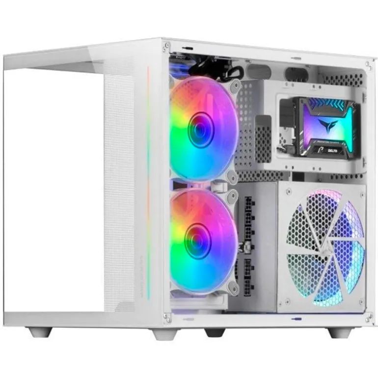 Caja/Torre Mars Gaming MC-VIEW Blanco