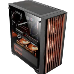 Caja/Torre Mars Gaming MC-WOOD Negro