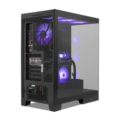 Caja/Torre Nox Hummer Glock RGB Negro