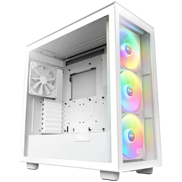 Caja/Torre NZXT H7 Elite RGB Blanco