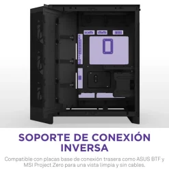 Caja/Torre NZXT H9 Flow (2025) Negro