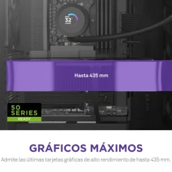 Caja/Torre NZXT H9 Flow (2025) Negro