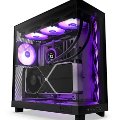 Caja/Torre NZXT H6 Flow RGB Negro