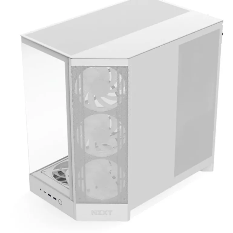 Caja/Torre NZXT H9 Flow RGB Plus (2025) Blanco