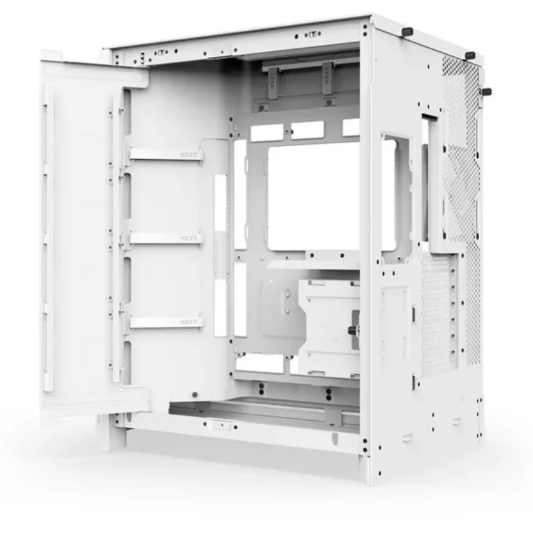 Caja/Torre NZXT H9 Flow RGB Plus (2025) Blanco