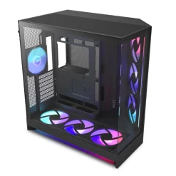 Caja/Torre NZXT H9 Flow RGB Plus (2025) Negro