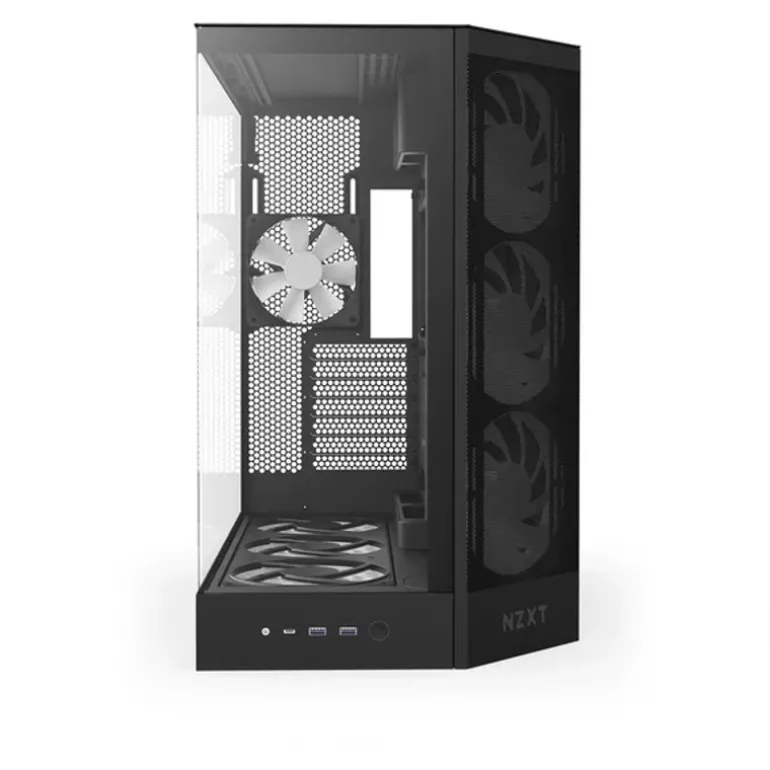 Caja/Torre NZXT H9 Flow RGB Plus (2025) Negro