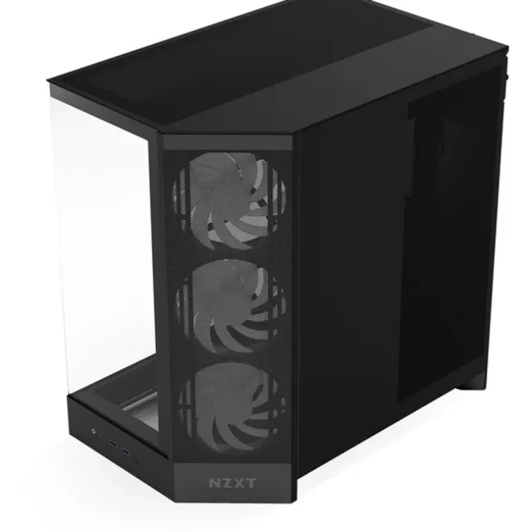 Caja/Torre NZXT H9 Flow RGB (2025) Negro