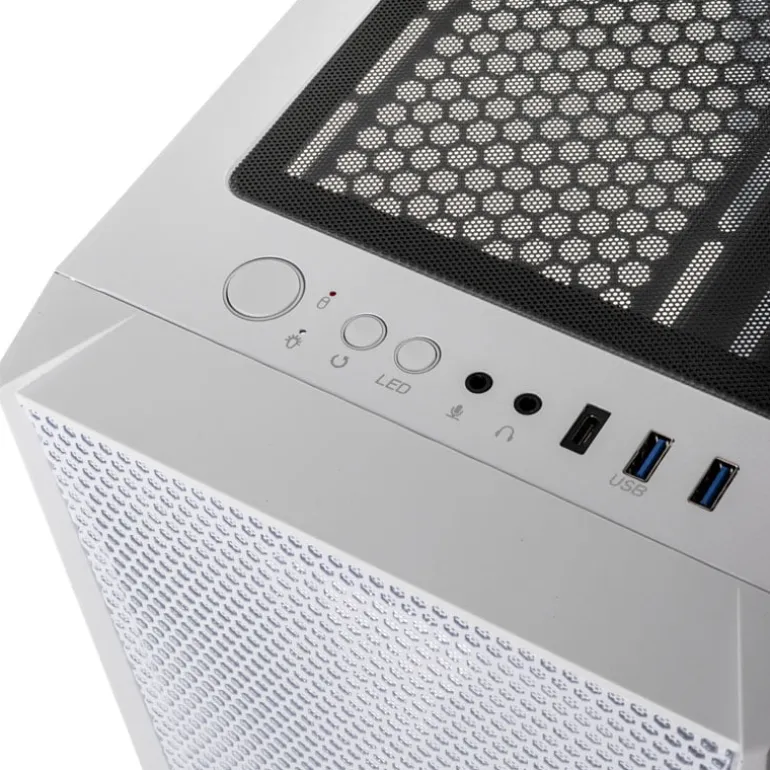 Caja/Torre Raijintek Silenos MS Blanco
