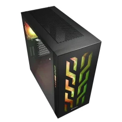 Caja/Torre Sharkoon Elite Shark CA300T Black Cristal Templado