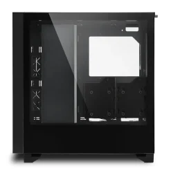 Caja/Torre Sharkoon Elite Shark CA300T Black Cristal Templado