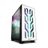 Caja/Torre Sharkoon Elite Shark CA300T White Cristal Templado