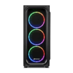 Caja/Torre Sharkoon TK5M RGB Negro