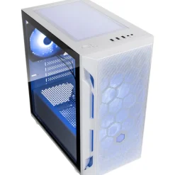 Caja/Torre SilverStone Fara H1M Pro Mesh ARGB Blanco