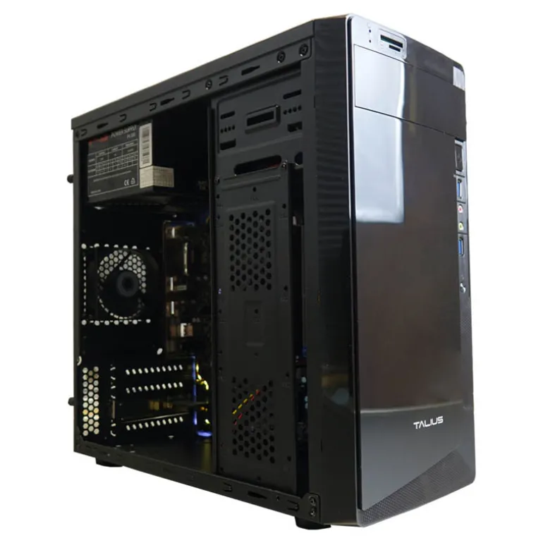 Caja/Torre Talius Denver Fuente 500W USB 3.0 + Lector Tarjetas