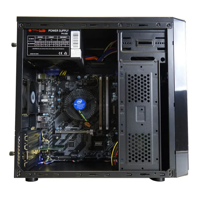 Caja/Torre Talius Denver Fuente 500W USB 3.0 + Lector Tarjetas