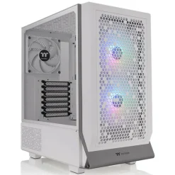 Caja/Torre Thermaltake Ceres 300 TG Snow ARGB Blanco