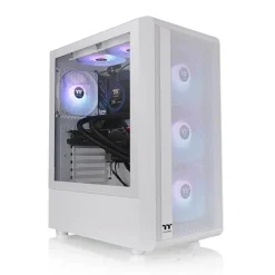 Caja/Torre Thermaltake S200 TG ARGB Snow Blanco