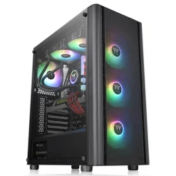 Caja/Torre Thermaltake V250 TG ARGB Air Negro