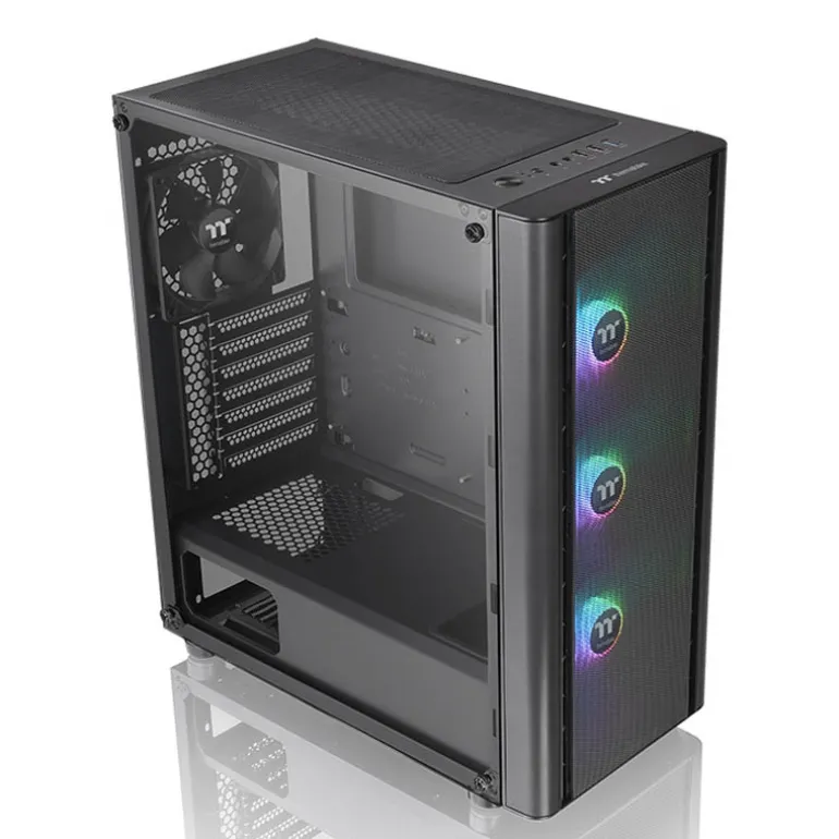 Caja/Torre Thermaltake V250 TG ARGB Air Negro