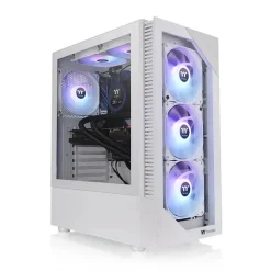 Caja/Torre Thermaltake View 200 TG ARGB Snow Blanco