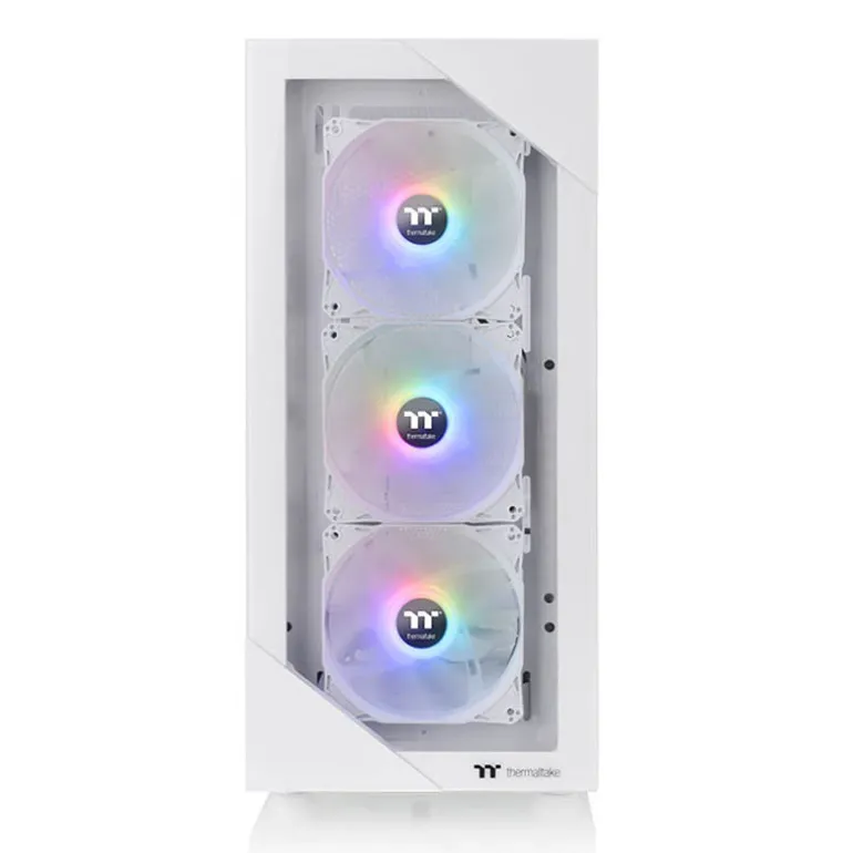 Caja/Torre Thermaltake View 200 TG ARGB Snow Blanco