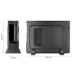 Caja/Torre Tooq TQC-3008U3C Negro - PSU SFX 500W