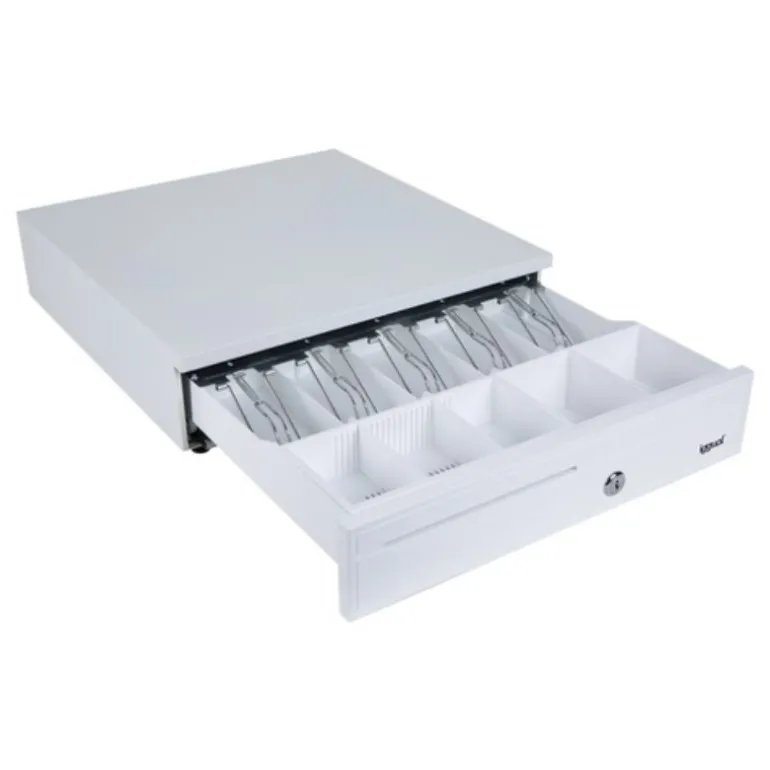Cajón Portamonedas Iggual IRON-30PW 42cm Blanco Puro