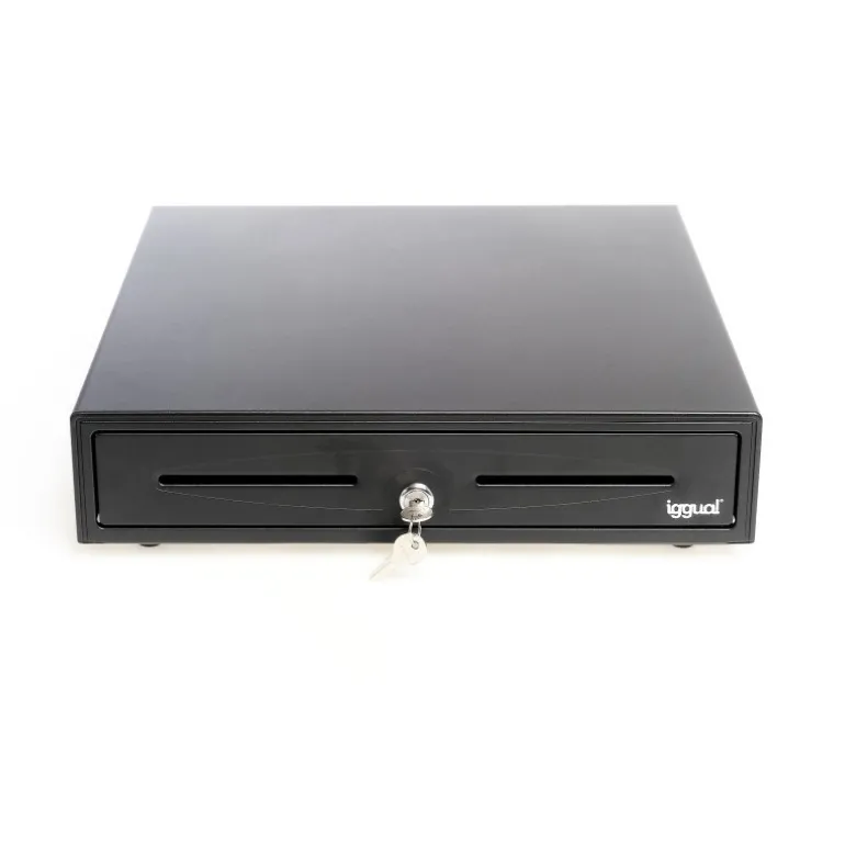 Cajón Portamonedas Iggual IRON-70 44.5cm Negro