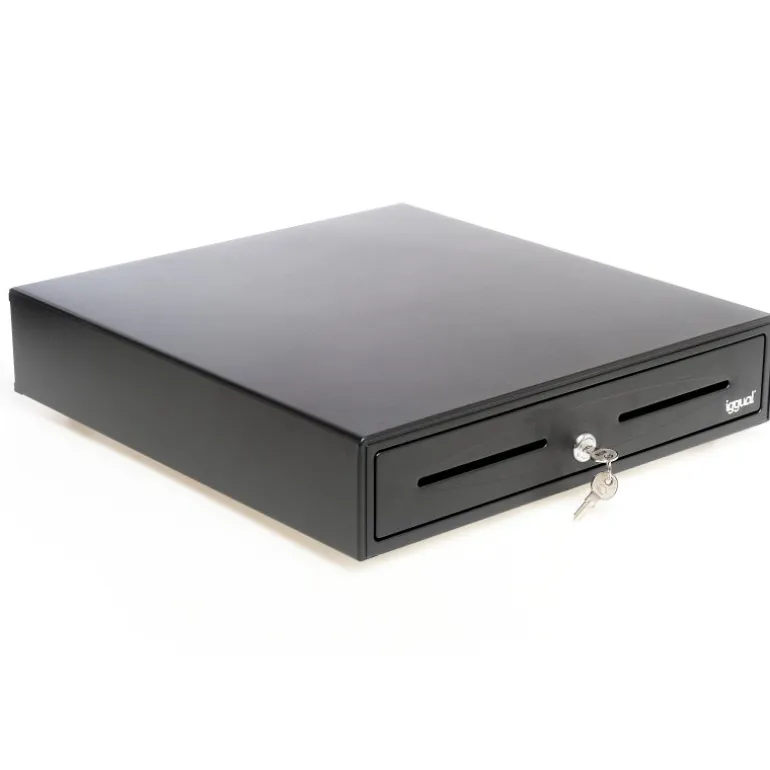 Cajón Portamonedas Iggual IRON-70 44.5cm Negro