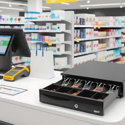 Cajón Portamonedas iggual IRON-30 42cm Negro