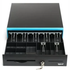 Cajón Portamonedas iggual IRON-30B 42cm Negro