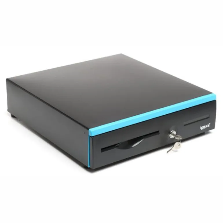 Cajón Portamonedas iggual IRON-30B 42cm Negro