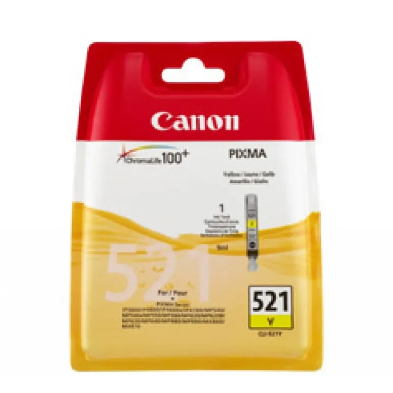 Canon CLI521Y IP3600/3400 MP/540 Amarillo - Cartucho