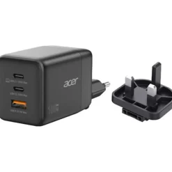 Cargador Acer GaN 100W 2x USB-C 1x USB-A PD 3.0