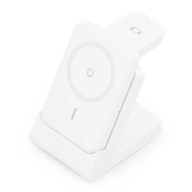 Cargador Aisens Inalámbrico Batería Externa 4 en 1 Blanco