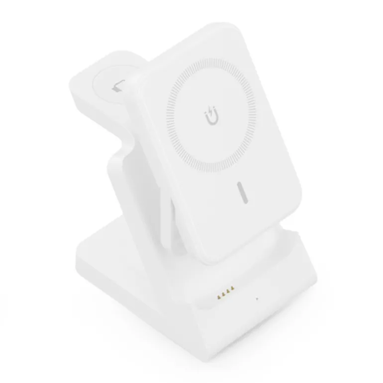 Cargador Aisens Inalámbrico Batería Externa 4 en 1 Blanco