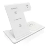Cargador Aisens Inalámbrico USB-C 3 en 1 Blanco