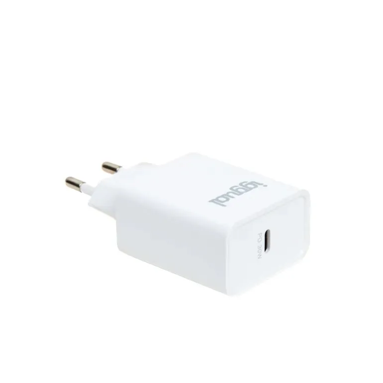 Cargador iggual IGG318317 USB PD Tipo C 30W