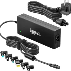 Cargador Portátil iggual CUA-6T-240W Universal Automático 240W