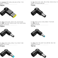 Cargador Portátil iggual CUA-6T-240W Universal Automático 240W