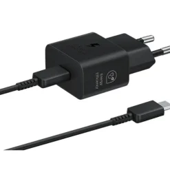 Cargador Samsung EP-T2510XBEGEU USB Tipo-C + Cable USB Tipo-C 25W