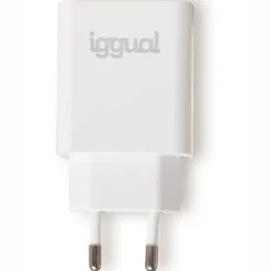 Cargador USB iggual Rápido PD Tipo C 20W