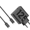Cargador USB Motorola TurboPower 125W SJMC1252 Carga Rapida GaN USB-C
