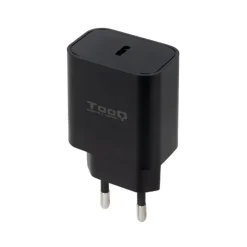 Cargador USB Tooq TQWC-PDUSBC20B USB-C 20W Negro