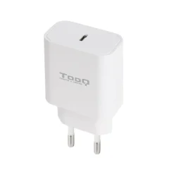Cargador USB Tooq TQWC-PDUSBC20W USB-C 20W Blanco